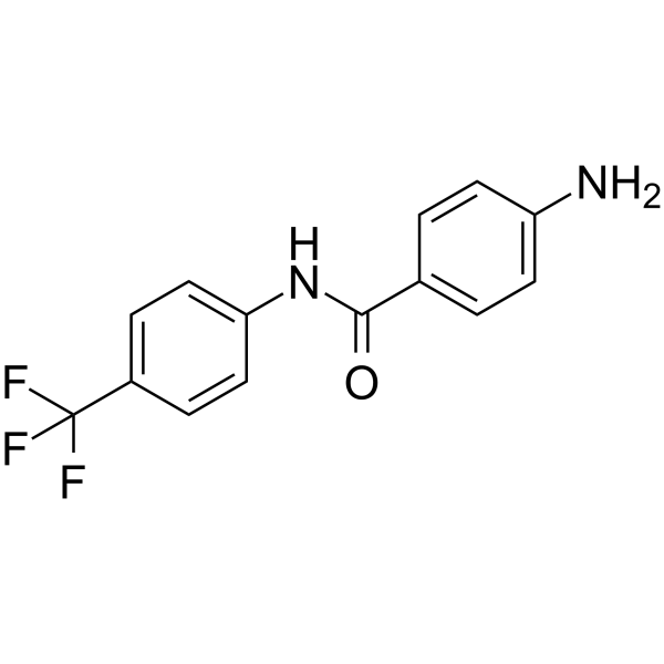Teriflunomide impurity 3 (4-Amino-N-(4-trifluoromethylphenyl)benzamide) 1011244-72-6